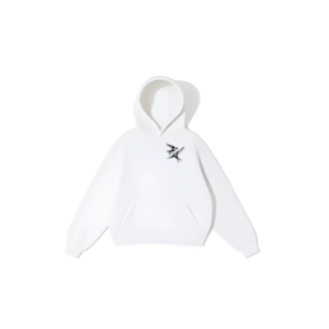 Bird Beyaz Oversize Hoodie