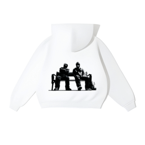 Brand Owner Beyaz Oversize Hoodie